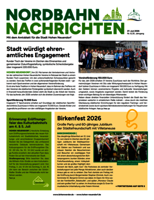 Nordbahn News vom 0