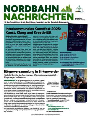 Nordbahn News vom 1753488000