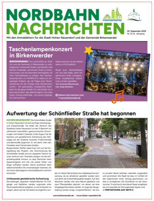 Nordbahn News vom 1758326400