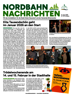 Nordbahn News vom 1769817600