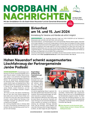 Nordbahn News vom 1708902000