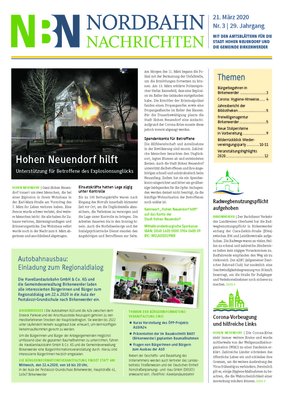 Nordbahn News vom 1584399600