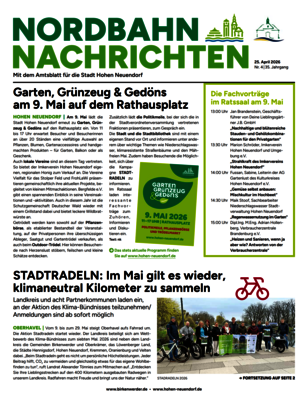 Nordbahn News vom 1777075200